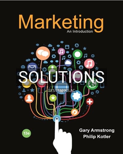 Solutions for Marketing An Introduction 13th Edition by Armstrong cover