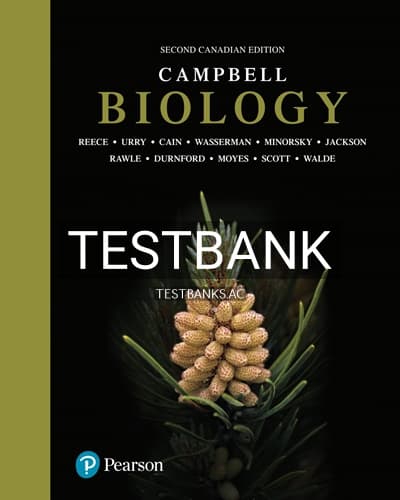 Test Bank for Campbell Biology 2nd Edition by Reece cover
