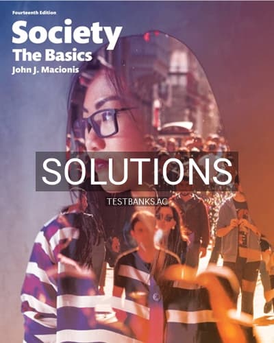 Solutions for Society The Basics 14th Edition by Macionis cover