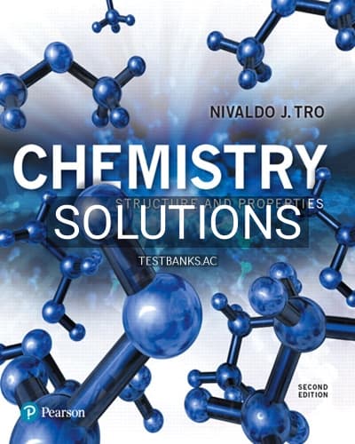 Solutions for Chemistry Structure and Properties 2nd Edition by Tro cover