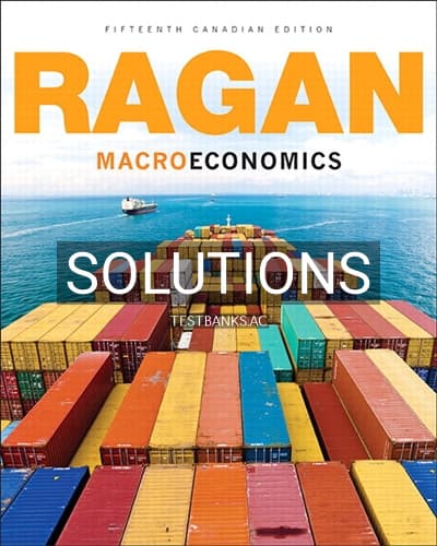 Solutions for Macroeconomics 15th Edition by Ragan cover