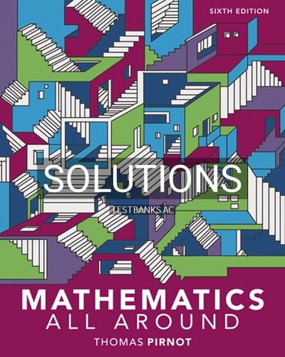 Solutions for Mathematics All Around 6th Edition by Pirnot cover