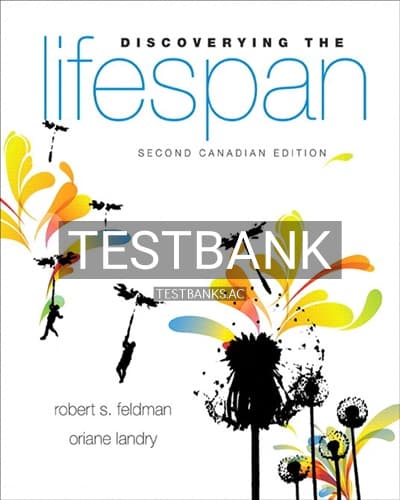 Test Bank for Discovering the Lifespan 2nd Edition by Feldman cover