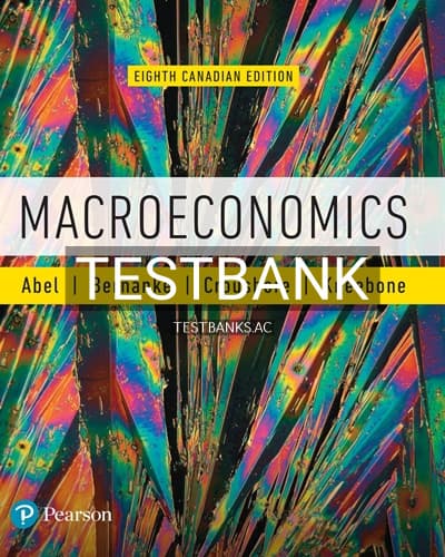 Test Bank for Macroeconomics 8th Edition by Abel cover