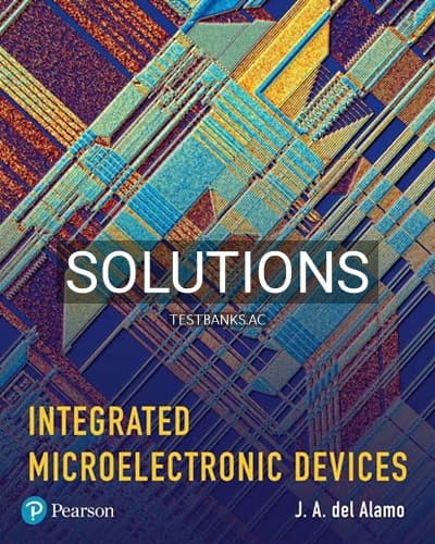 Solutions for Integrated Microelectronic Devices 1st Edition by Alamo cover