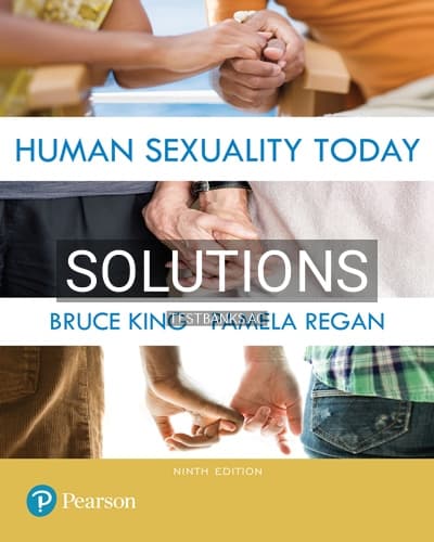 Solutions for Human Sexuality Today 9th Edition by King cover