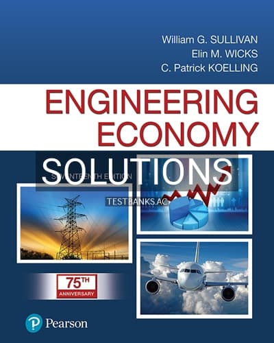 Solutions for Engineering Economy 17th Edition by Sullivan cover