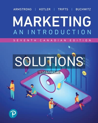 Solutions for Marketing An Introduction 7th Edition by Armstrong cover