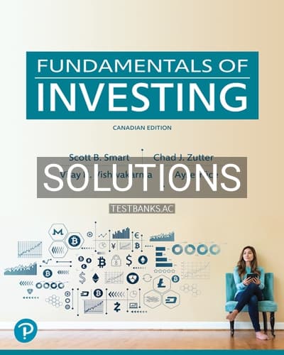 Solutions for Fundamentals of Investing 1st Edition by Zutter cover