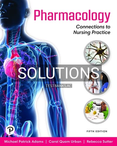 Solutions for Pharmacology 5th Edition by Adams cover