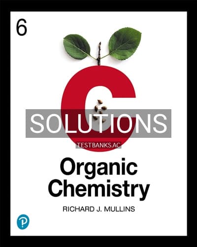 Solutions for Organic Chemistry 1st Edition by Mullins cover