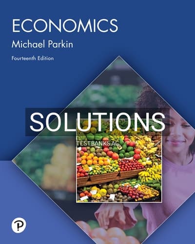 Solutions for Economics 14th Edition by Parkin cover