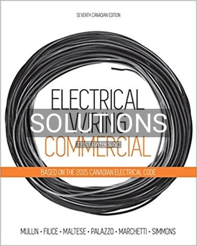 Solutions for Electrical Wiring Residential 7th Edition by Mullin cover