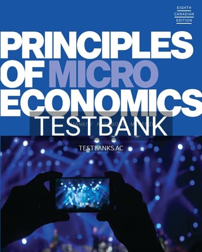 Test Bank for Principles of Microeconomics 8th Edition by Mankiw cover
