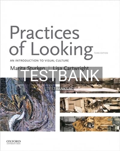 Test Bank for Practices of Looking 3rd Edition by Sturken cover