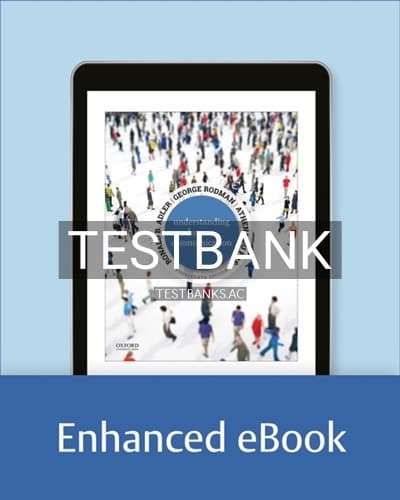 Test Bank for Understanding Human Communication 14th Edition by Adler cover