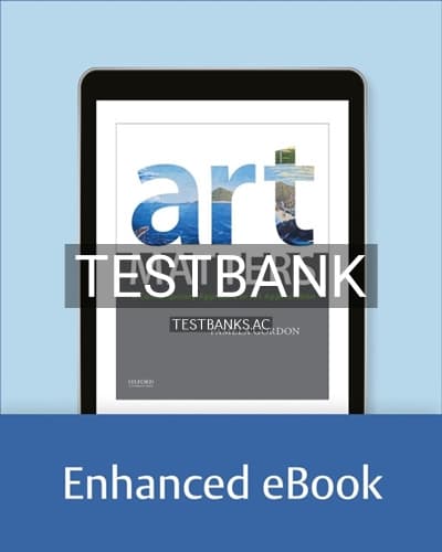Test Bank for Art Matters A Contemporary Approach to Art Appreciation 1st Edition by Gordon cover