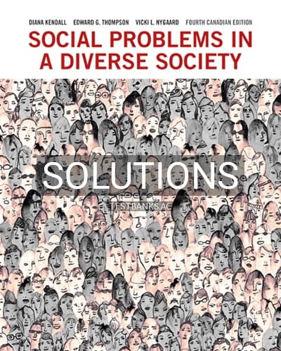 Solutions for Social Problems in a Diverse Society 4th Edition by Kendall cover