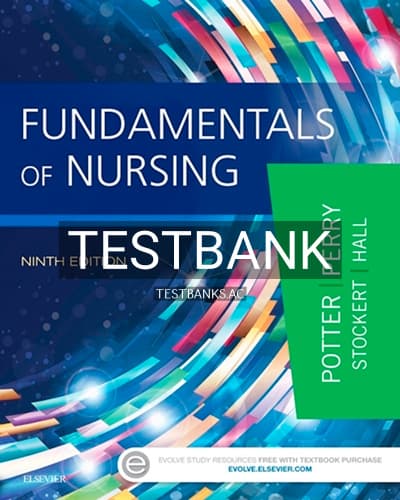 Test Bank for Fundamentals of Nursing 9th Edition by Potter cover