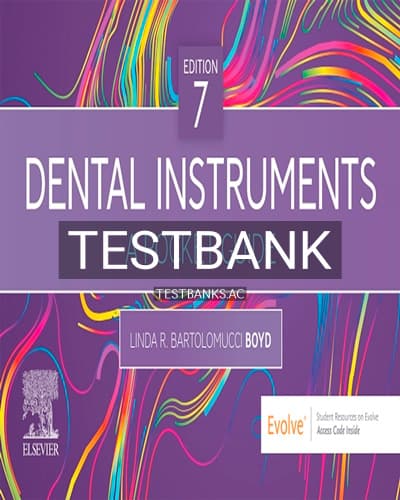 Test Bank for Dental Instruments 7th Edition by Boyd cover