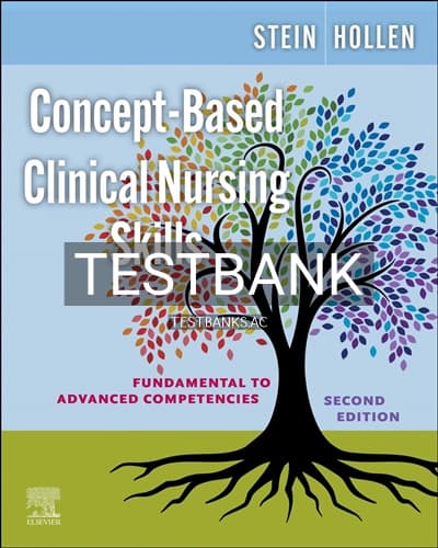 Test Bank for Concept-Based Clinical Nursing Skills 2nd Edition by Stein cover