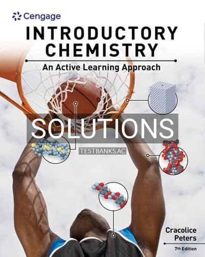 Solutions for Introductory Chemistry An Active Learning Approach 7th Edition by Cracolice cover