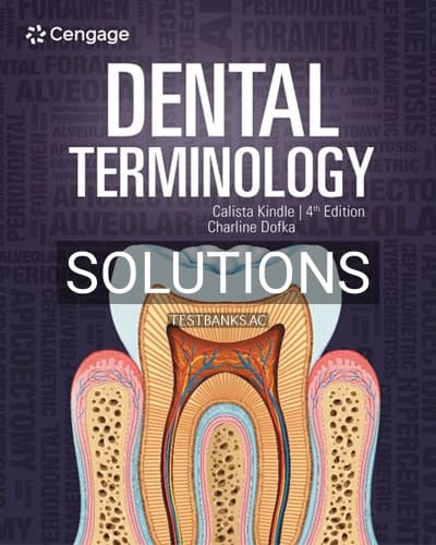 Solutions for Dental Terminology 4th Edition by Kindle cover