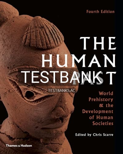 Test Bank for Human Past 4th Edition by Scarre cover