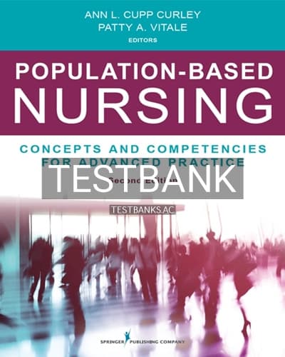 Test Bank for Population-Based Nursing 2nd Edition by Vitale cover