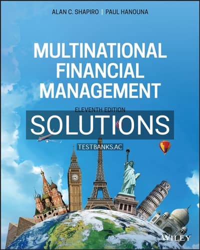 Solutions for Multinational Financial Management 11th Edition by Shapiro cover