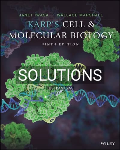 Solutions for Karp’s Cell and Molecular Biology 9th Edition by Karp cover