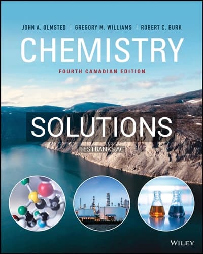 Solutions for Chemistry 4th Edition by Olmsted cover