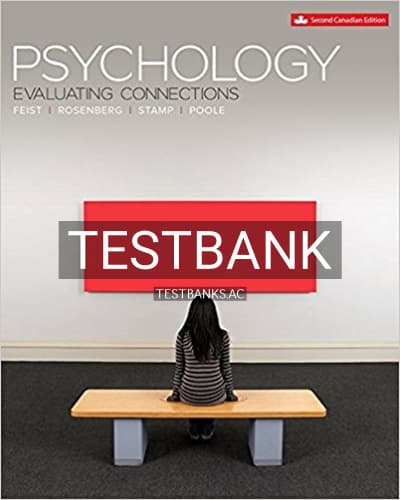 Test Bank for Psychology 2nd Edition by Feist cover