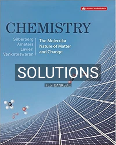 Solutions for Chemistry 2nd Edition by Silberberg cover