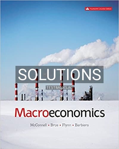 Solutions for Macroeconomics 14th Edition by Mcconnell cover