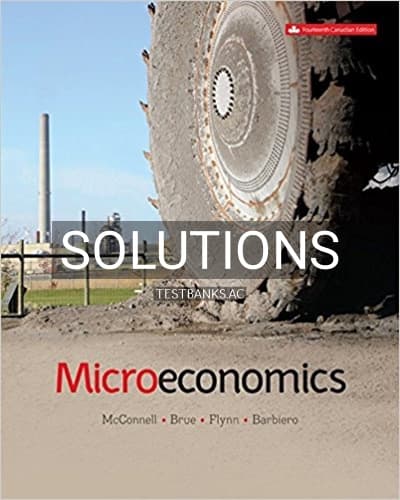 Solutions for Microeconomics 14th Edition by Mcconnell cover