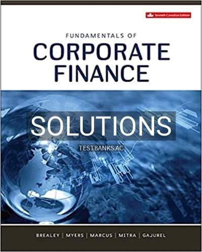 Solutions for Fundamentals of Corporate Finance 7th Edition by Brealey cover