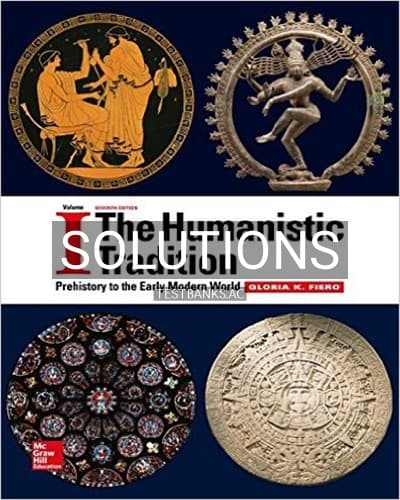 Solutions for The Humanistic Tradition 7th Edition by Fiero cover