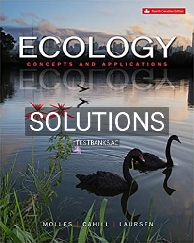 Solutions for Ecology 4th Edition by Molles cover