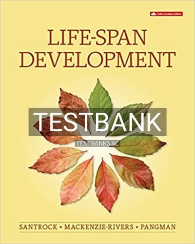 Test Bank for Life Span Development 6th Edition by Santrock cover