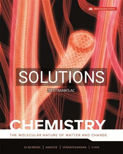 Solutions for Chemistry 3rd Edition by Silberberg cover