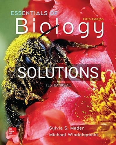 Solutions for Essentials of Biology 5th Edition by Mader cover