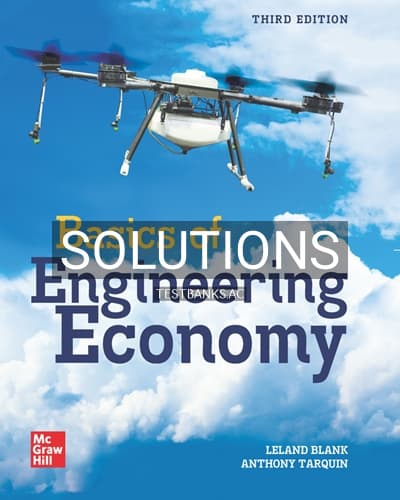 Solutions for Basics of Engineering Economy 3rd Edition by Blank cover