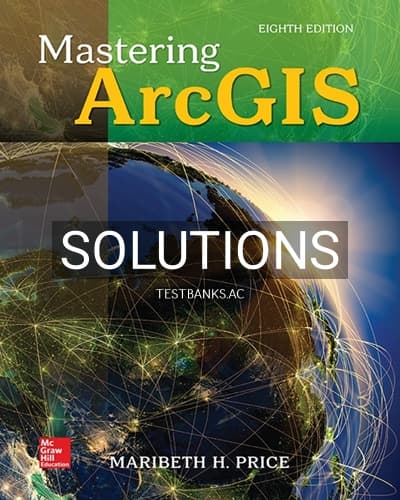 Solutions for Mastering ArcGIS 8th Edition by Price cover