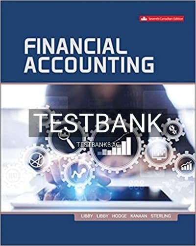 Test Bank for Financial Accounting 7th Edition by Libby cover