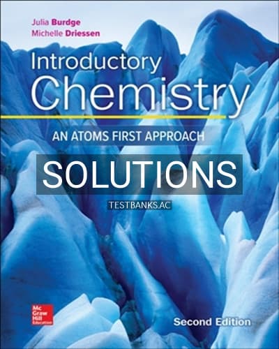 Solutions for Introductory Chemistry 2nd Edition by Burdge cover