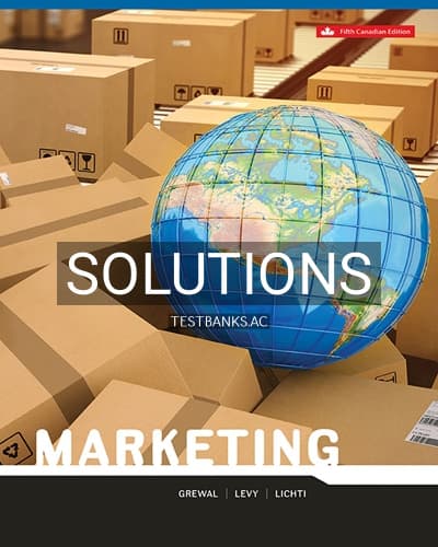 Solutions for Marketing 5th Edition by Grewal cover