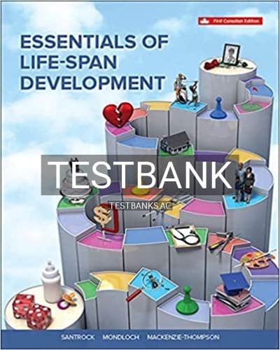 Test Bank for Essentials Of Life-span Development 1st Edition by Santrock cover