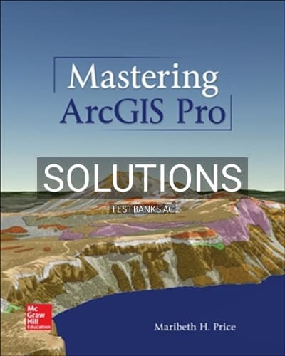 Solutions for Mastering ArcGIS Pro 1st Edition by Price cover