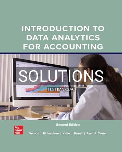 Solutions for Introduction to Data Analytics for Accounting 2nd Edition by Richardson cover